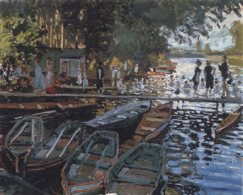 Claude Monet Bathers at La Grenouillere China oil painting art
